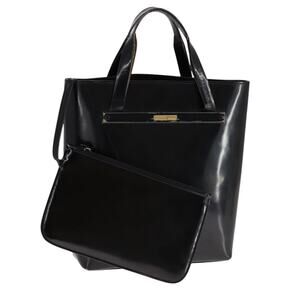 GUCCI Hand Bag Patent Leather Black 000 2058 0558 0